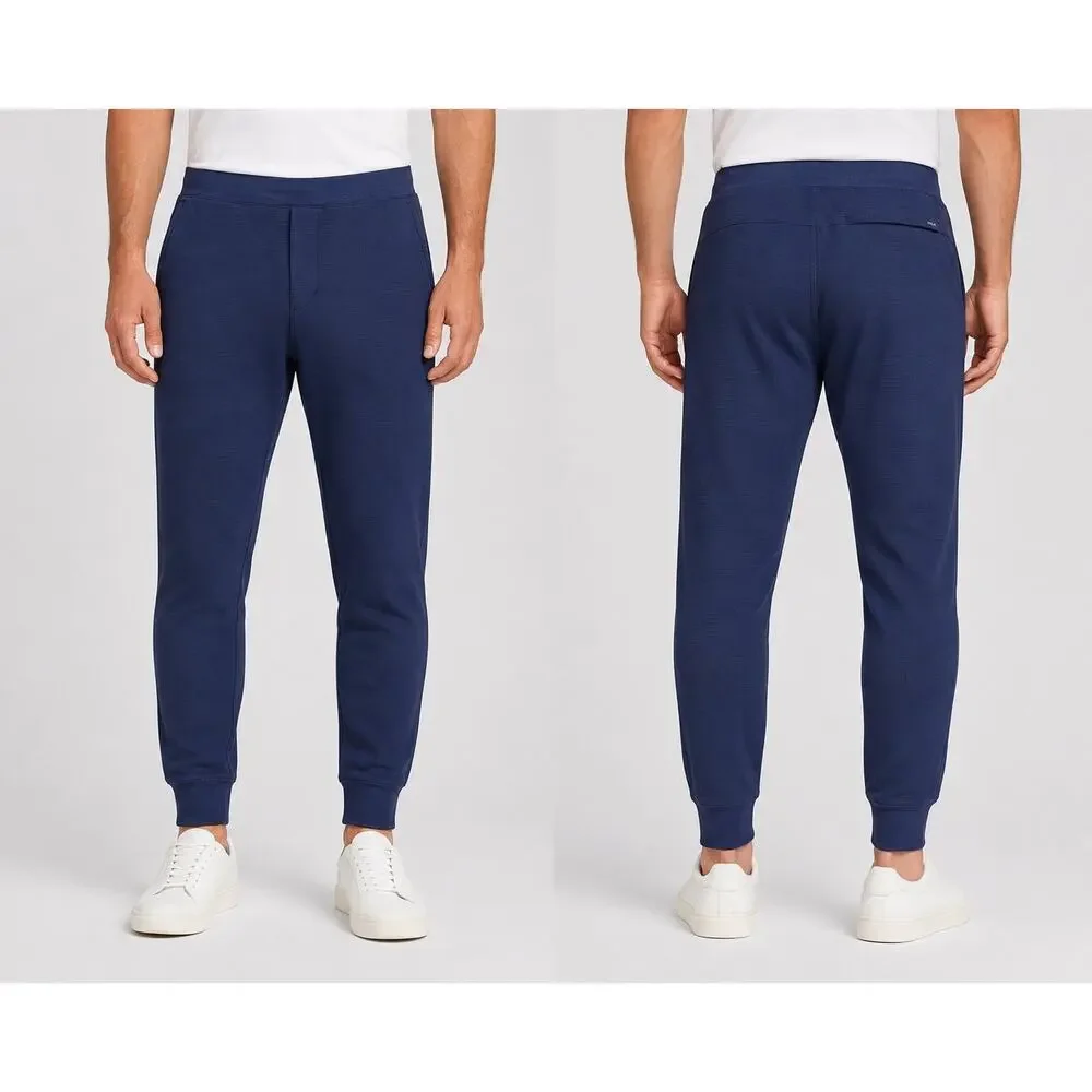 RLX Ralph Lauren Performance Waffle-Knit Jogger Pants Navy NWT — Size 2XL